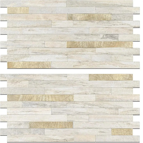 Volakas White Peel and Stick Backsplash Tiles 20 Sheets