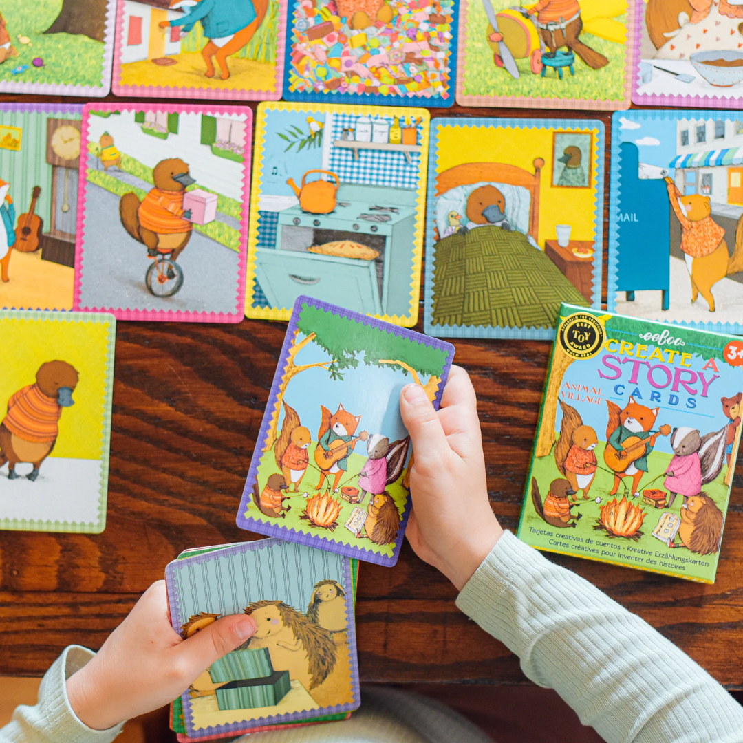 Create a Story Cards - Animal Village