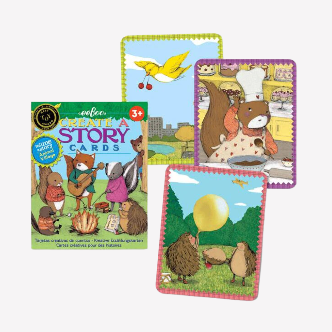 Create a Story Cards - Animal Village