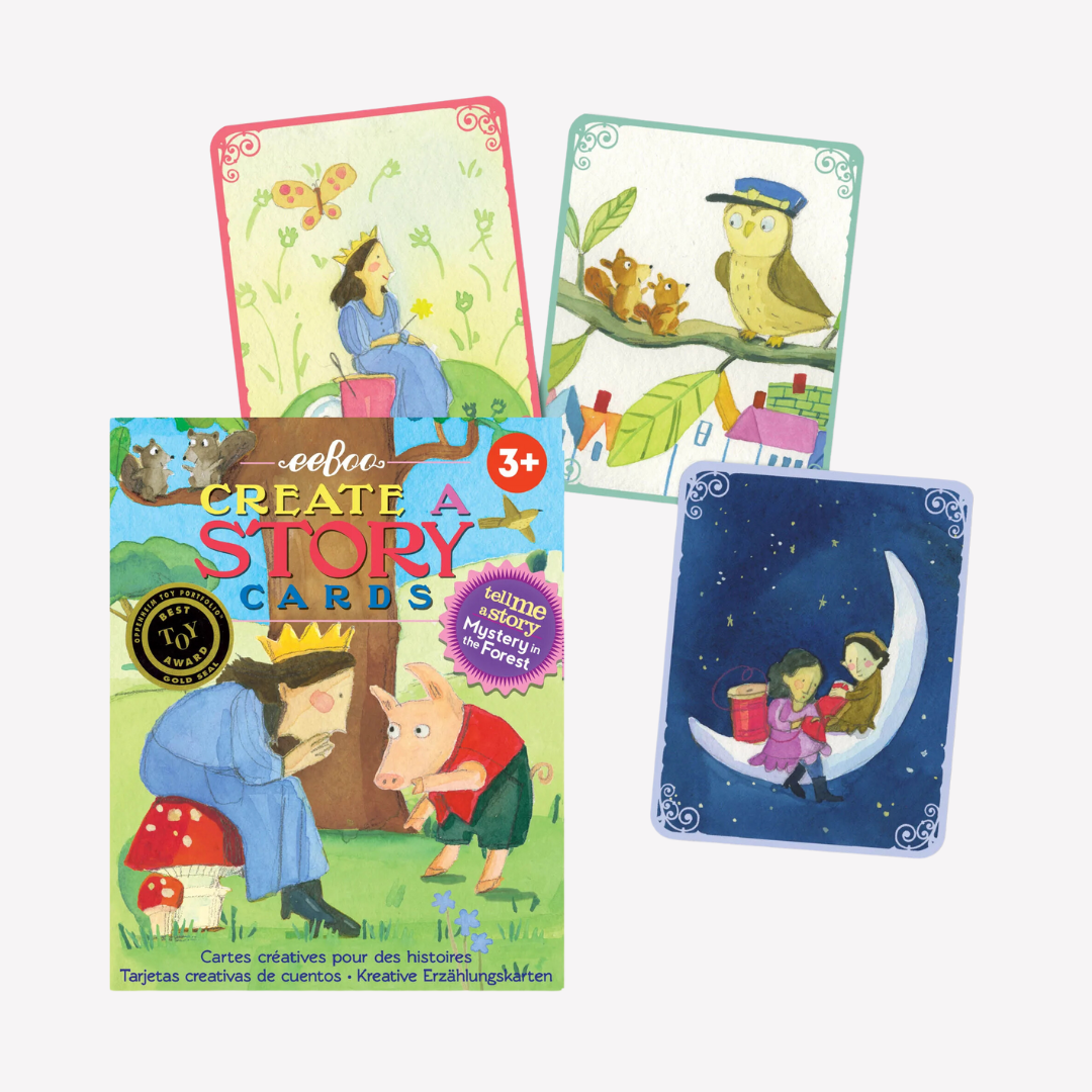 Create a Story Cards - Mystery in the Forest
