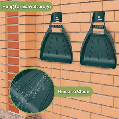 Nature Spring Leaf Scoops- Large Hand-Held Rakes