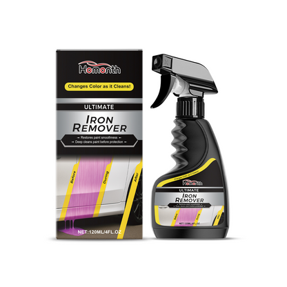 Restore Smooth Car Paint With Iron Dissolving Formula