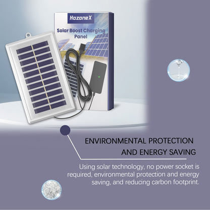 Portable Solar Boost Charging Panel | Outdoor Solar Charger