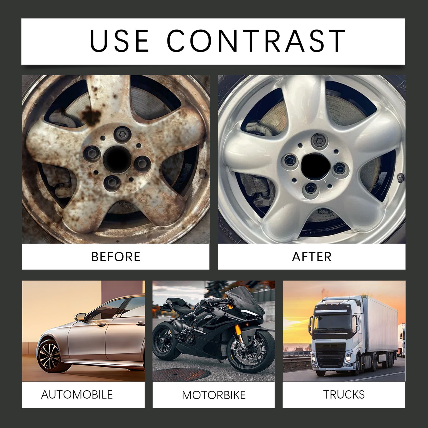 Restore Smooth Car Paint With Iron Dissolving Formula